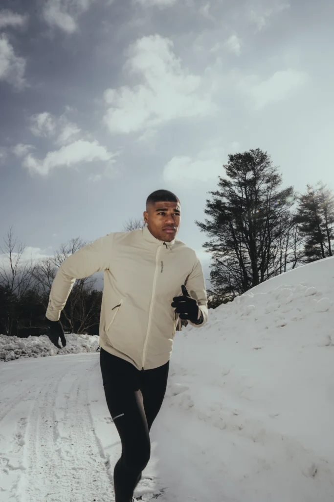 GOREWEAR's CONCURVE WINDSTOPPER Insulated Jacket adapts to cold weather training 2 - Trail and Kale | Trail Running & Adventure