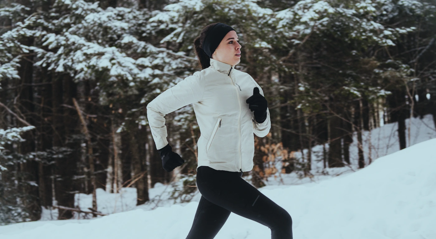 GOREWEAR's CONCURVE WINDSTOPPER Insulated Jacket adapts to cold weather training 4 - Trail and Kale | Trail Running & Adventure