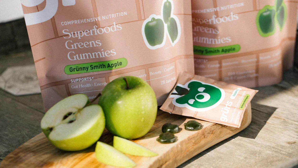 Grüns immün & Grünny Smith Apple gummies are here for Fall