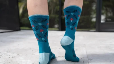 Introducing Wide Open's comfortable socks for wide feet and calves
