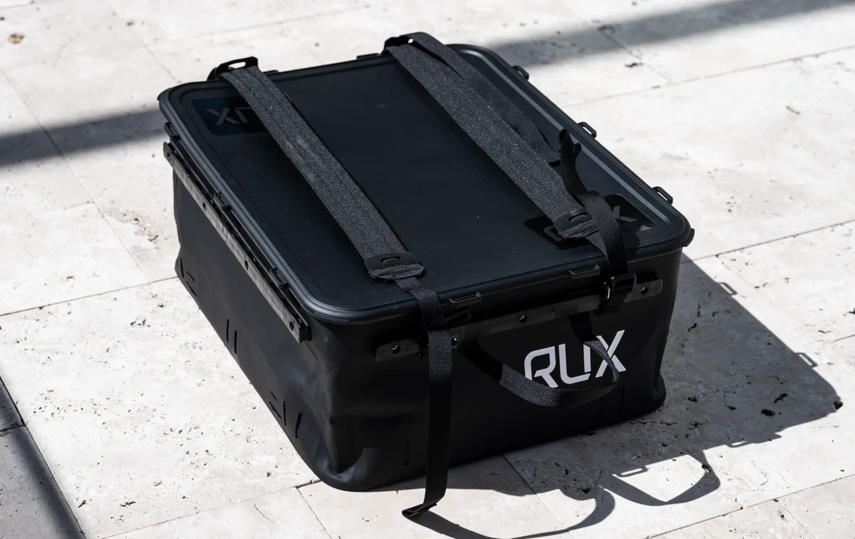 RUX 40L Gear Box Review: The compact, waterproof hauler that fits where big bins can’t 3 - Trail and Kale | Trail Running & Adventure