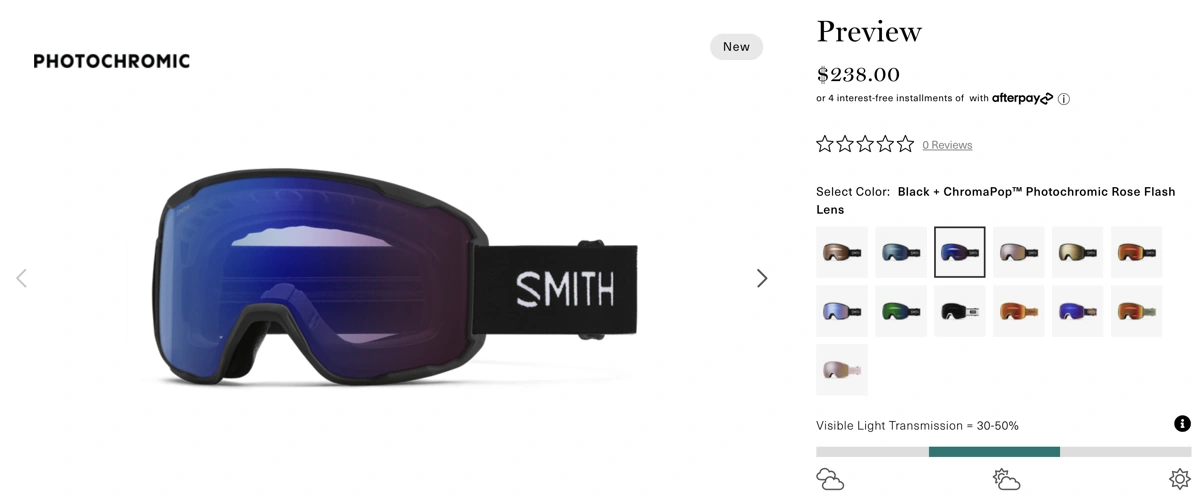 Smith Preview goggles widen your view, and help sharpen your line 2 - Trail and Kale | Trail Running & Adventure