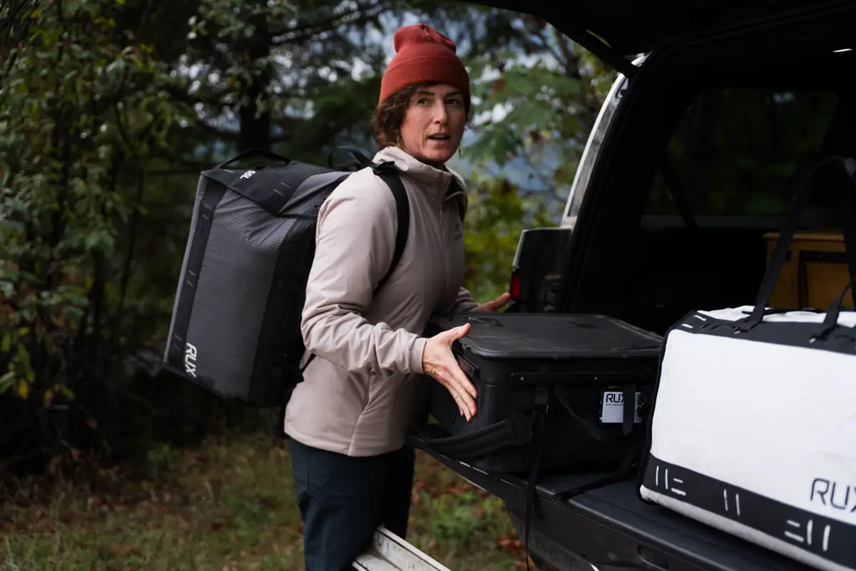 RUX Duffel Box reimagines the duffel for modern adventures 1 - Trail and Kale | Trail Running & Adventure