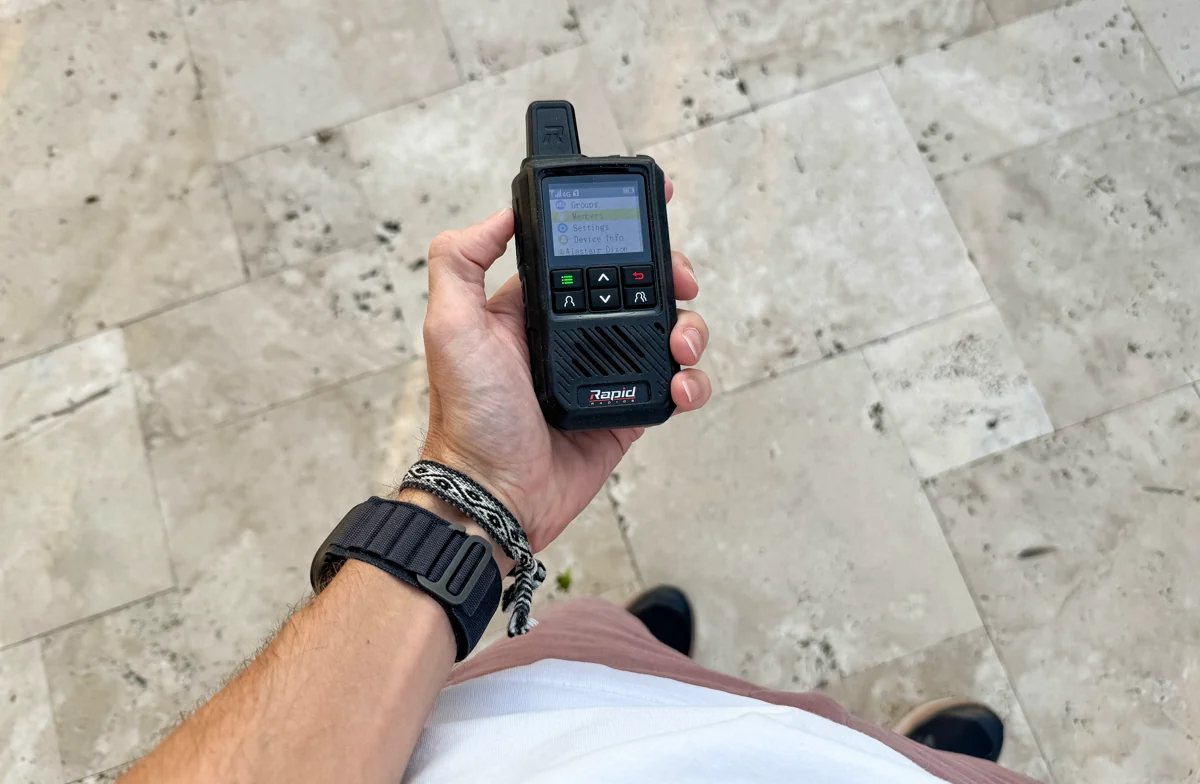 Rapid Radios make nationwide push-to-talk simple, if you have cell signal 2 - Trail and Kale | Trail Running & Adventure