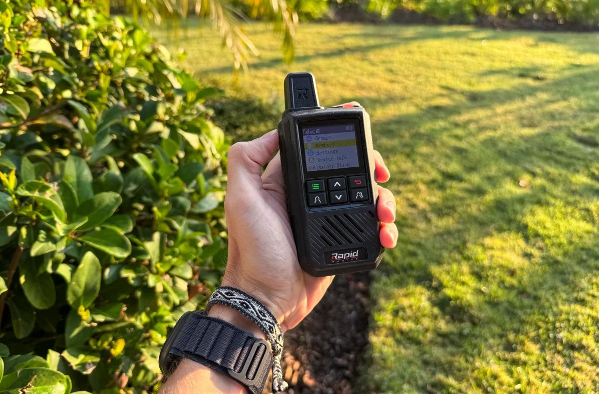 Rapid Radios make nationwide push-to-talk simple, if you have cell signal 3 - Trail and Kale | Trail Running & Adventure