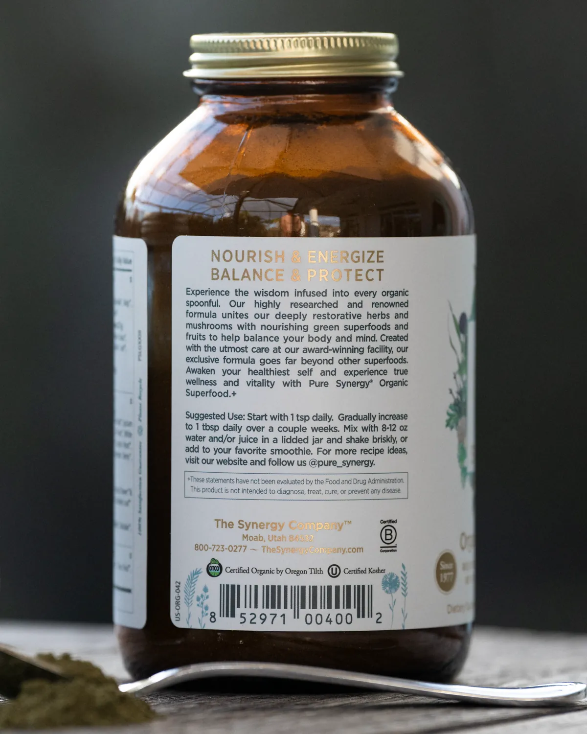 Pure Synergy Organic Superfood Powder Review 3 - Trail and Kale | Trail Running & Adventure